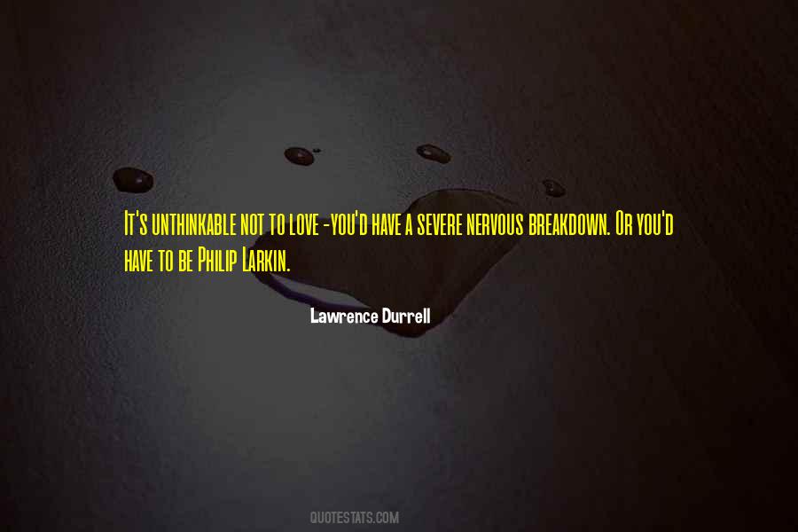 Philip Larkin's Quotes #1808009