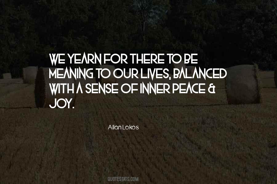 Quotes About Peace #1852038