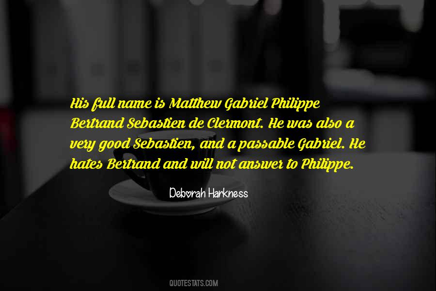 Philippe De Clermont Quotes #718041