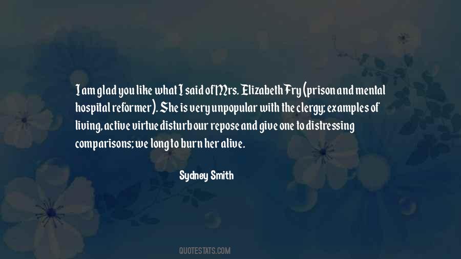Quotes About Elizabeth Fry #1686378