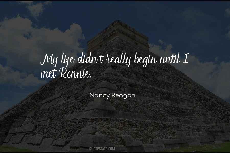 Quotes About Nancy Reagan #1054066
