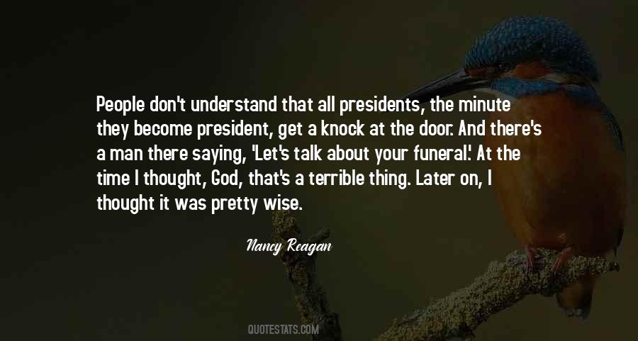 Quotes About Nancy Reagan #776216