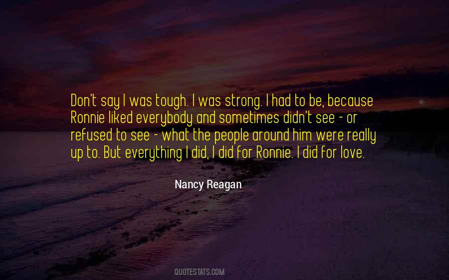 Quotes About Nancy Reagan #891201