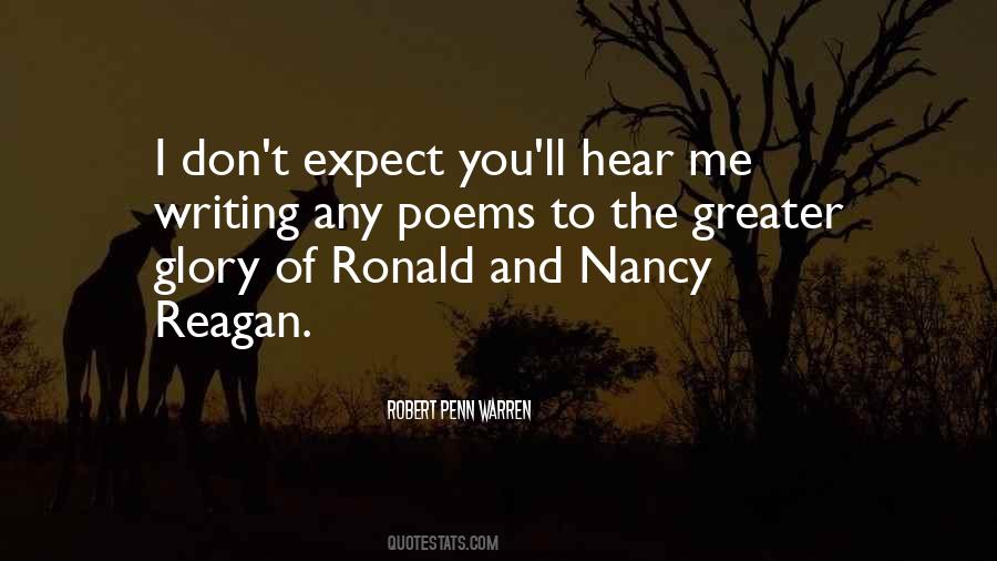 Quotes About Nancy Reagan #994996