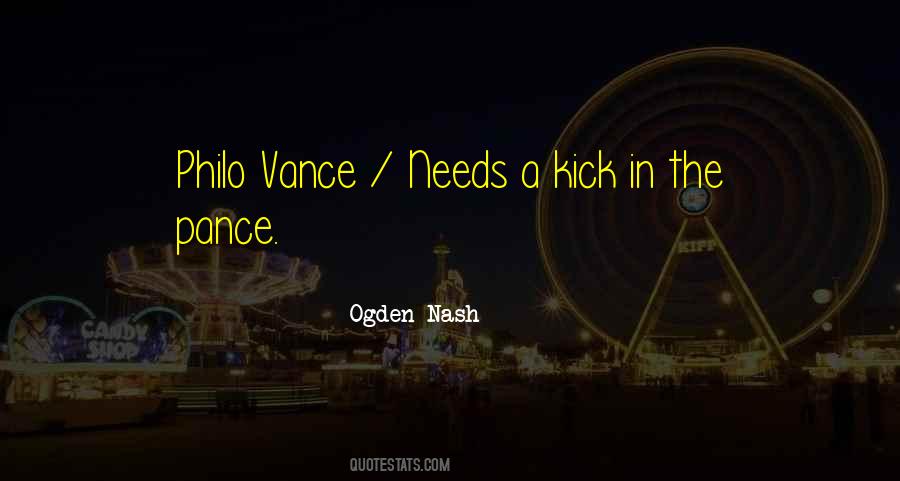 Philo Vance Quotes #160235