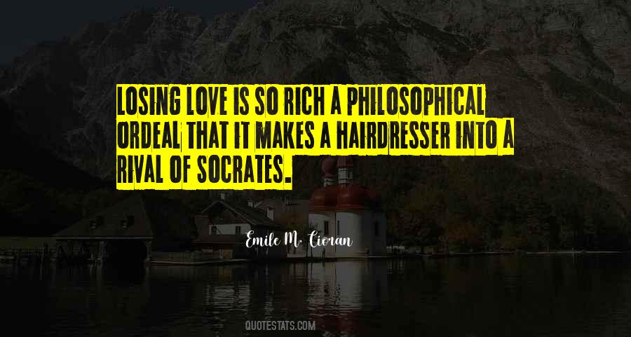 Philosophical Love Quotes #1216131