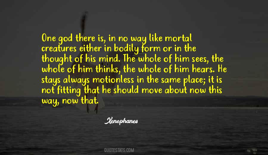 Philosophy About God Quotes #1281125