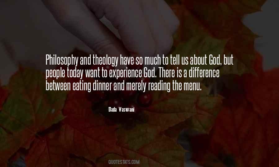 Philosophy About God Quotes #1505962
