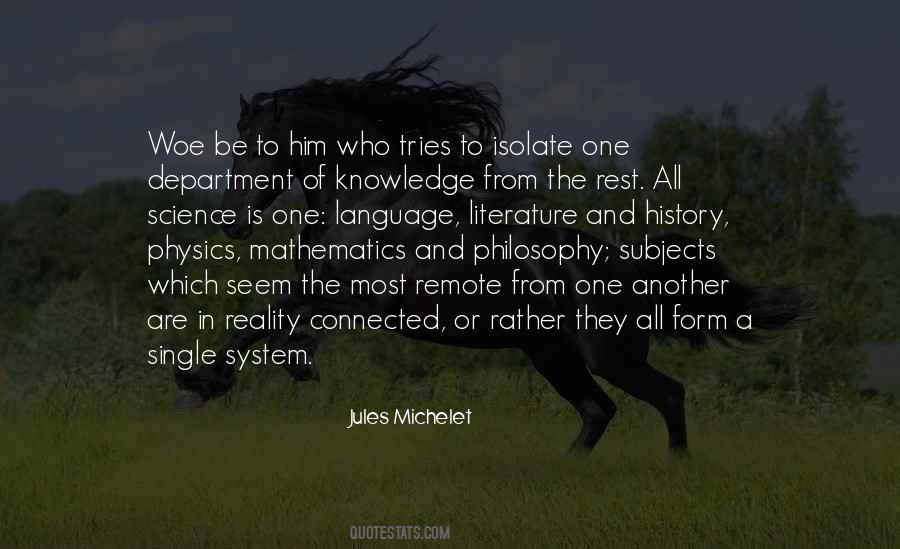 Philosophy And Mathematics Quotes #650771