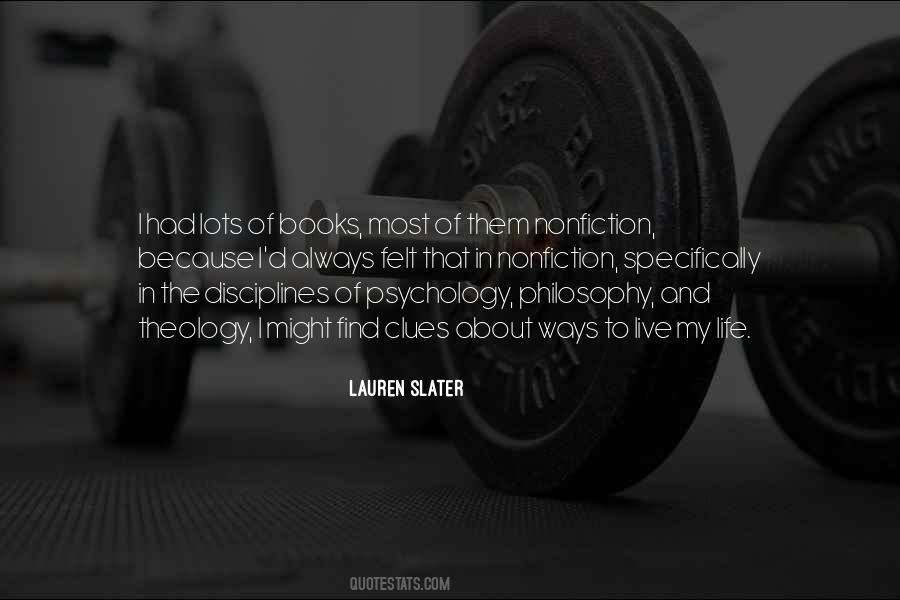 Philosophy And Psychology Quotes #1003313