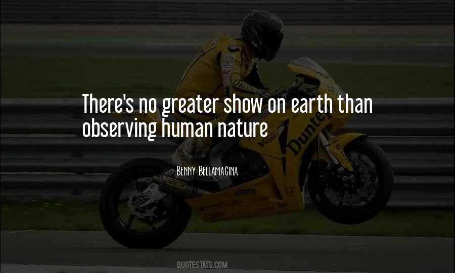 Philosophy Human Nature Quotes #366450