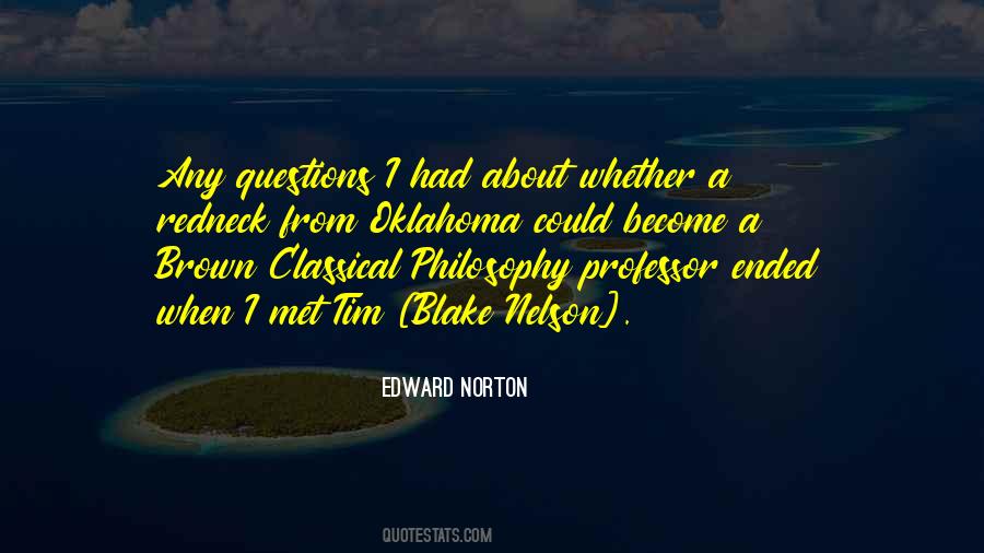 Philosophy Professor Quotes #1072418