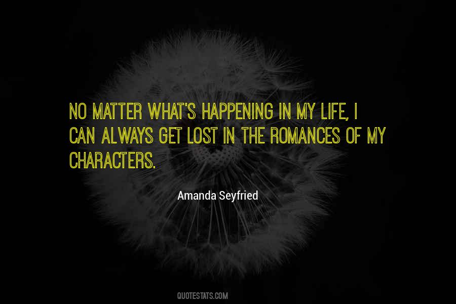 Quotes About Amanda Seyfried #1855618