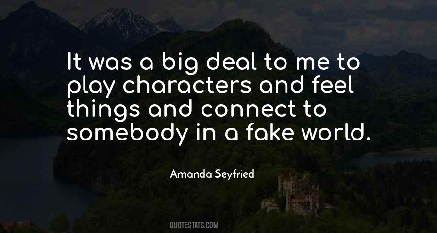 Quotes About Amanda Seyfried #792893