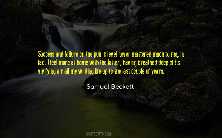 Quotes About Samuel Beckett #103915