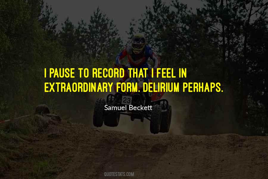 Quotes About Samuel Beckett #150397