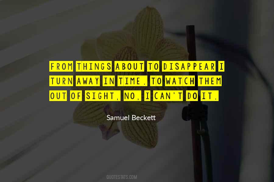 Quotes About Samuel Beckett #184189