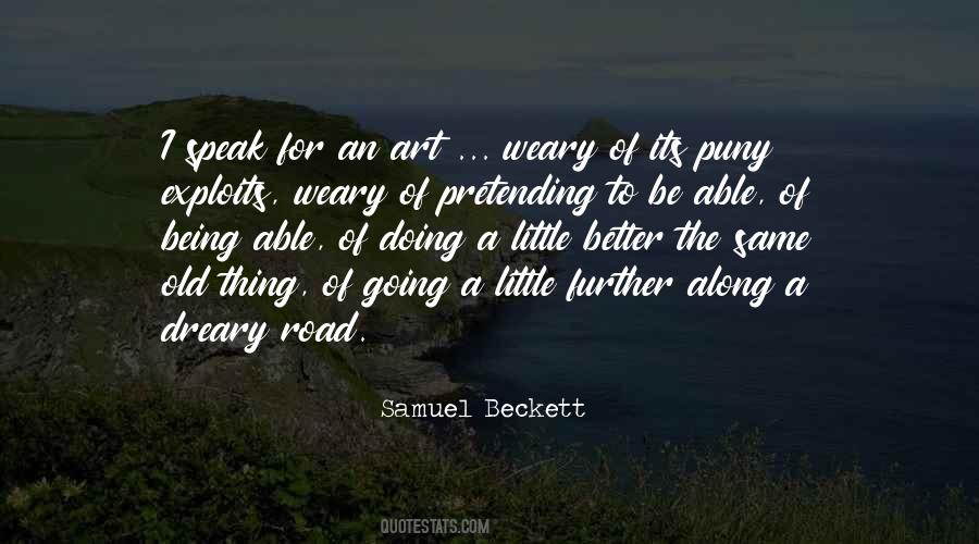 Quotes About Samuel Beckett #94364
