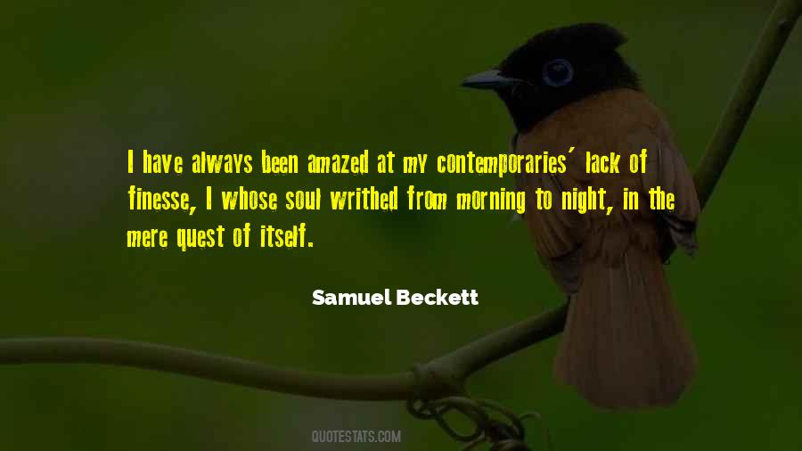 Quotes About Samuel Beckett #94871