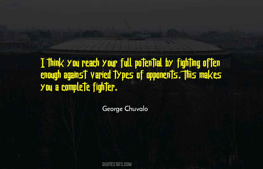 Quotes About George Chuvalo #190979