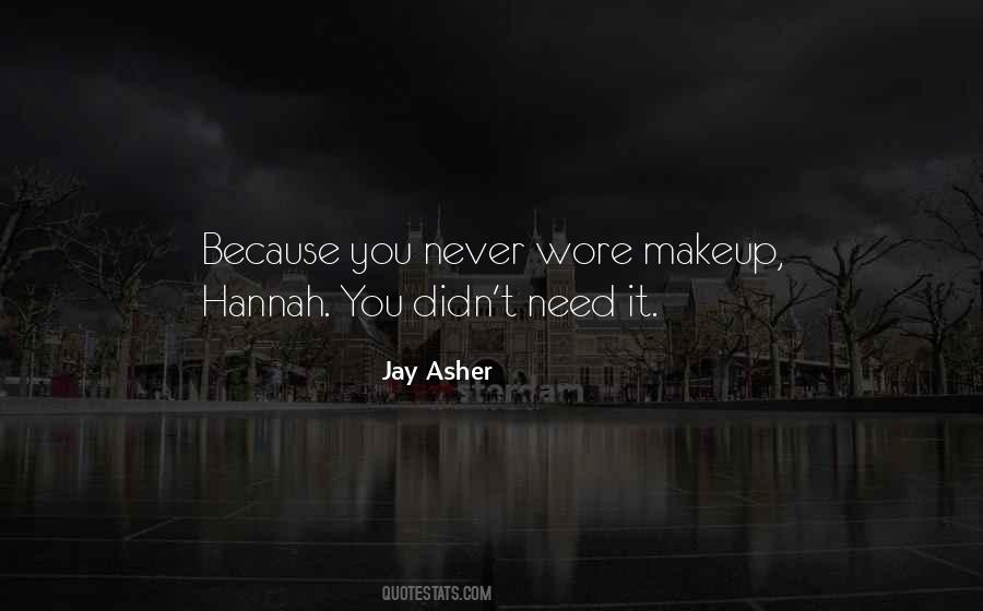 Quotes About Hannah #1011571