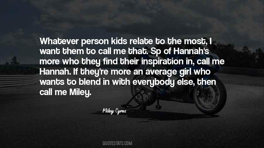 Quotes About Hannah #1275303