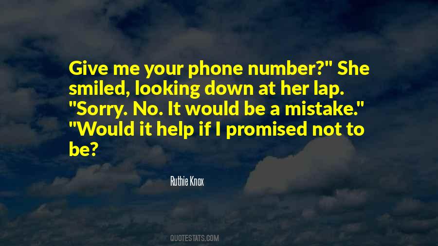 Phone Number Quotes #1032363