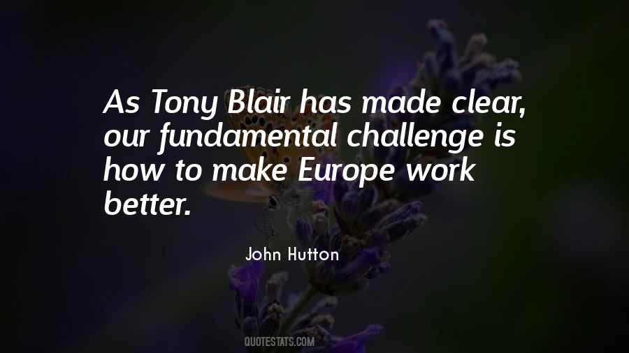 Quotes About Tony Blair #1057220