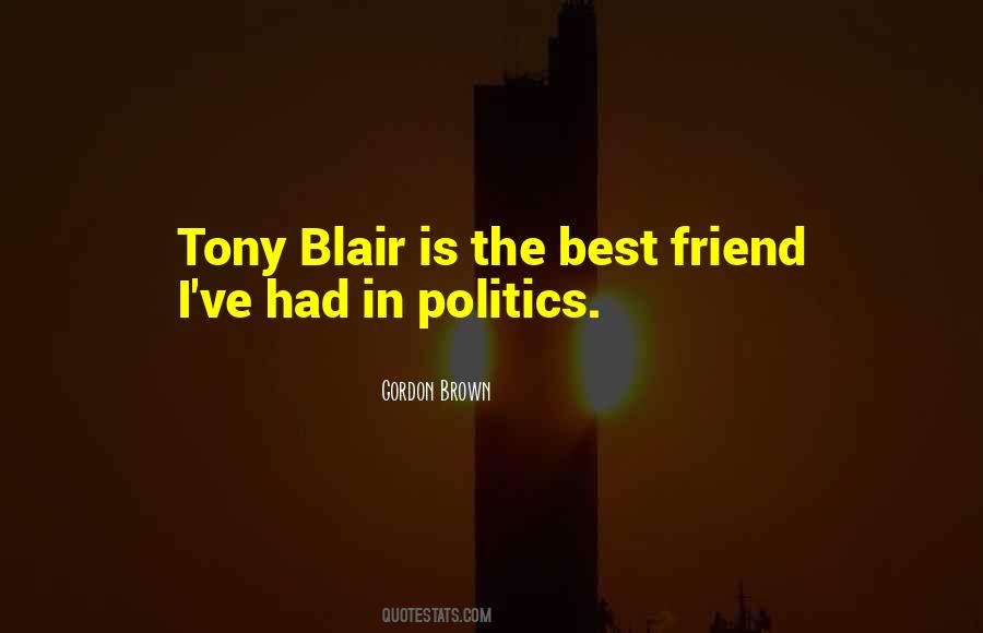 Quotes About Tony Blair #1509361