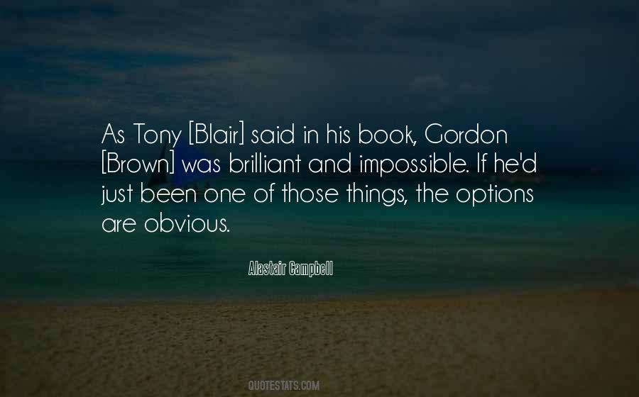 Quotes About Tony Blair #1662132