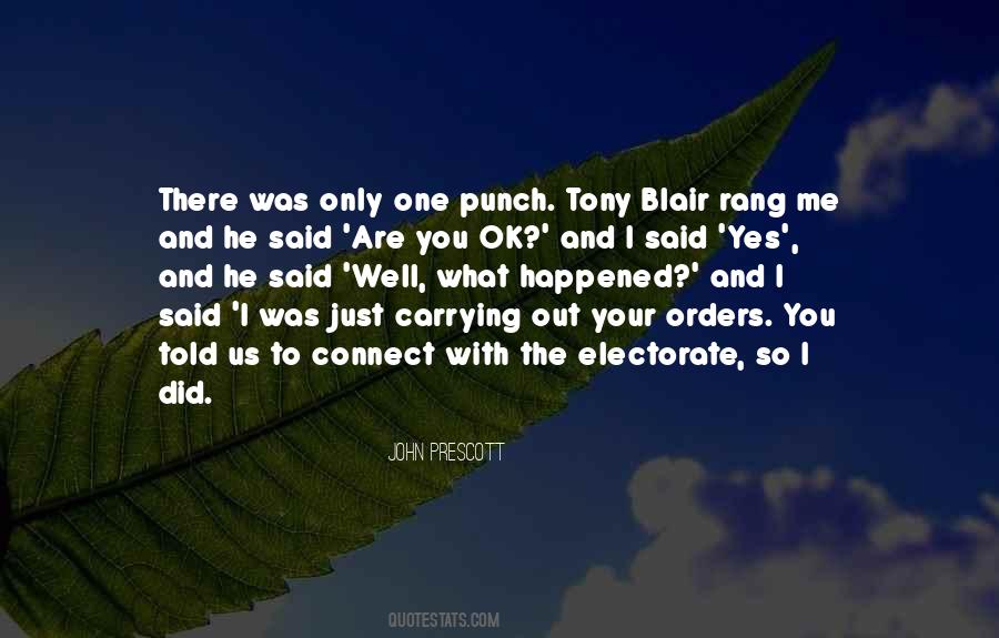 Quotes About Tony Blair #259054