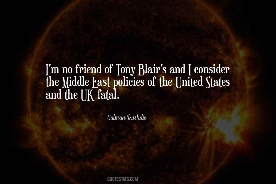 Quotes About Tony Blair #501118