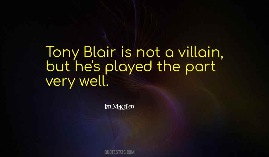 Quotes About Tony Blair #698547