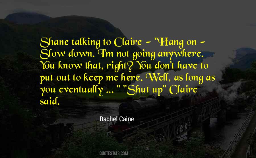 Quotes About Claire #1192178