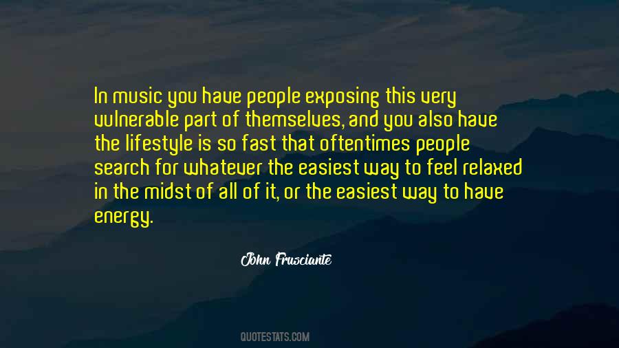 Quotes About John Frusciante #1551625