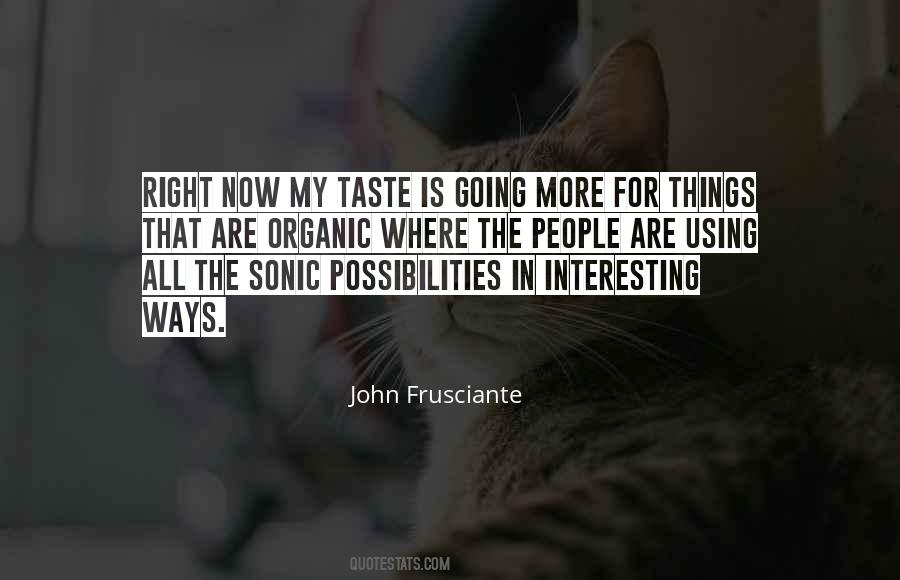 Quotes About John Frusciante #362814