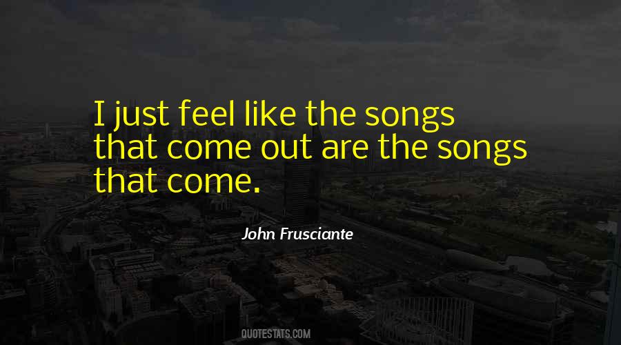 Quotes About John Frusciante #672377