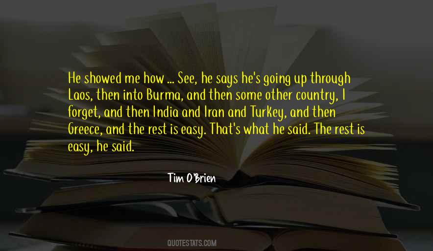 Quotes About Tim O'brien #373724