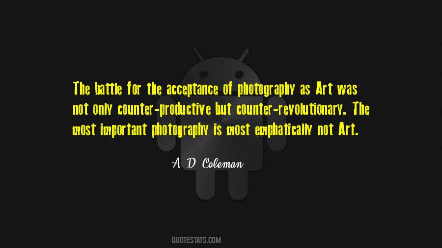 Photography Is Not Art Quotes #1237899