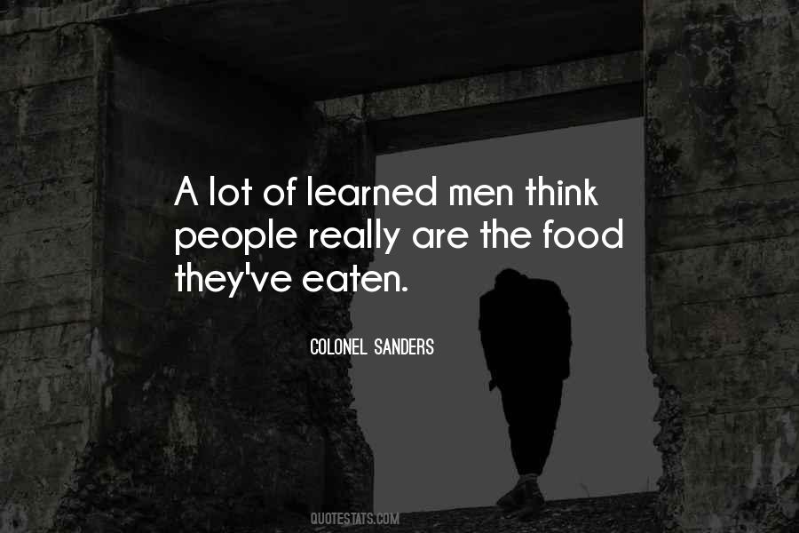 Quotes About Colonel Sanders #1251466