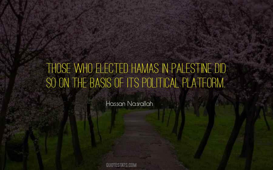 Quotes About Hassan Nasrallah #1566225