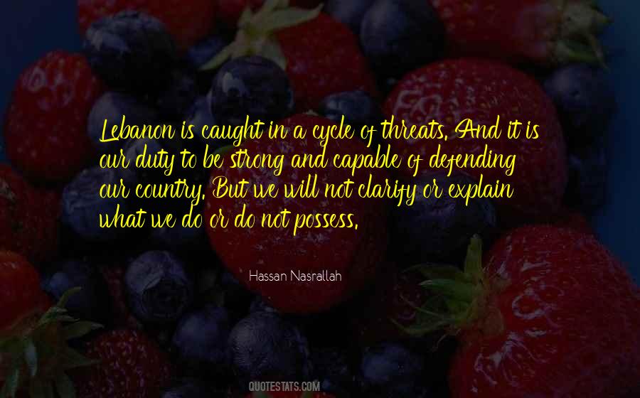 Quotes About Hassan Nasrallah #186925