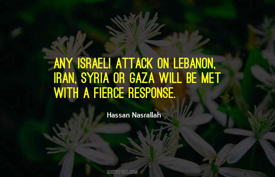 Quotes About Hassan Nasrallah #403567