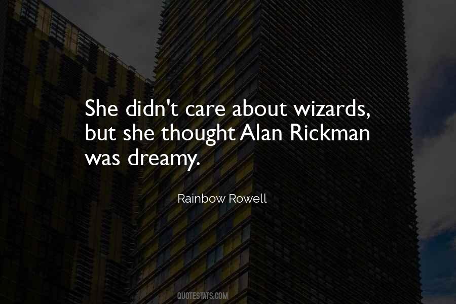 Quotes About Alan Rickman #1634562