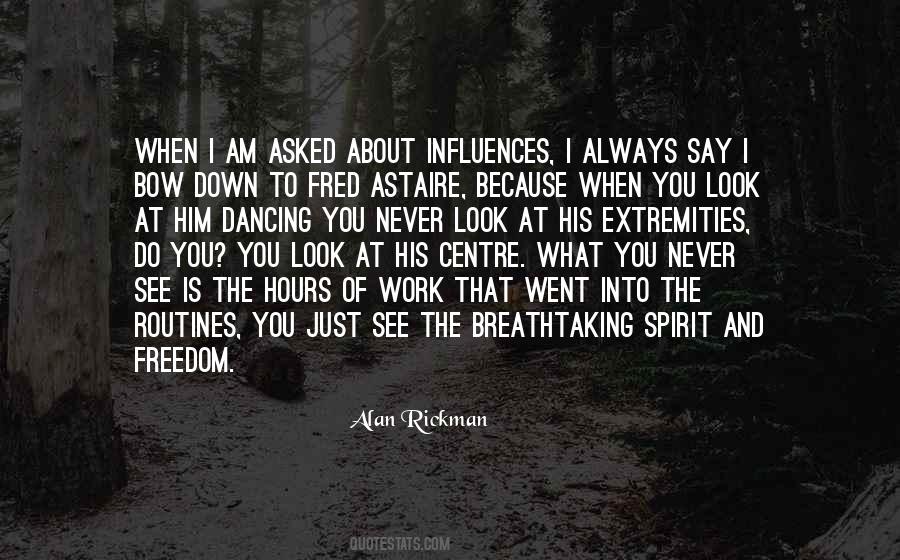 Quotes About Alan Rickman #802472