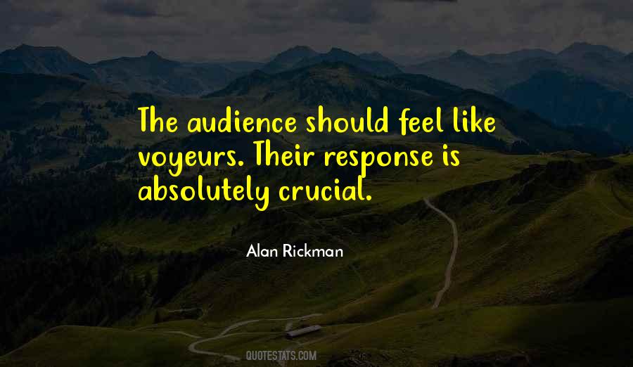 Quotes About Alan Rickman #814709