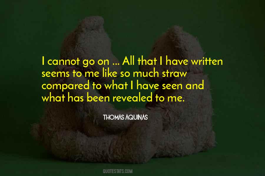 Quotes About Thomas Aquinas #101311