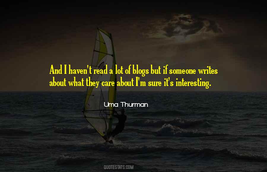 Quotes About Uma Thurman #73988