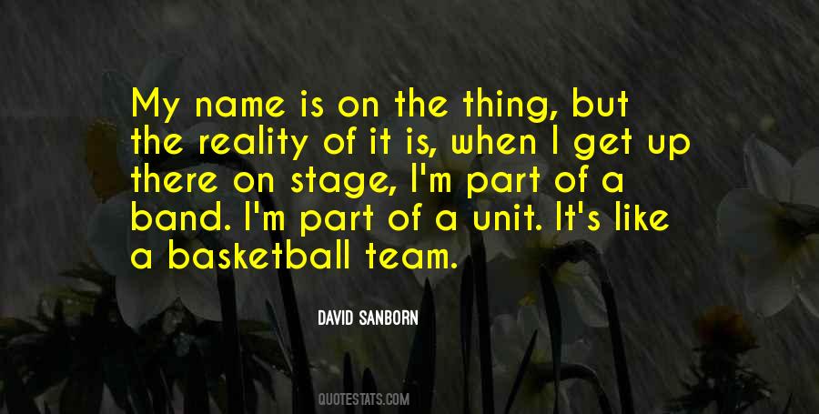Quotes About Basketball Team #317882