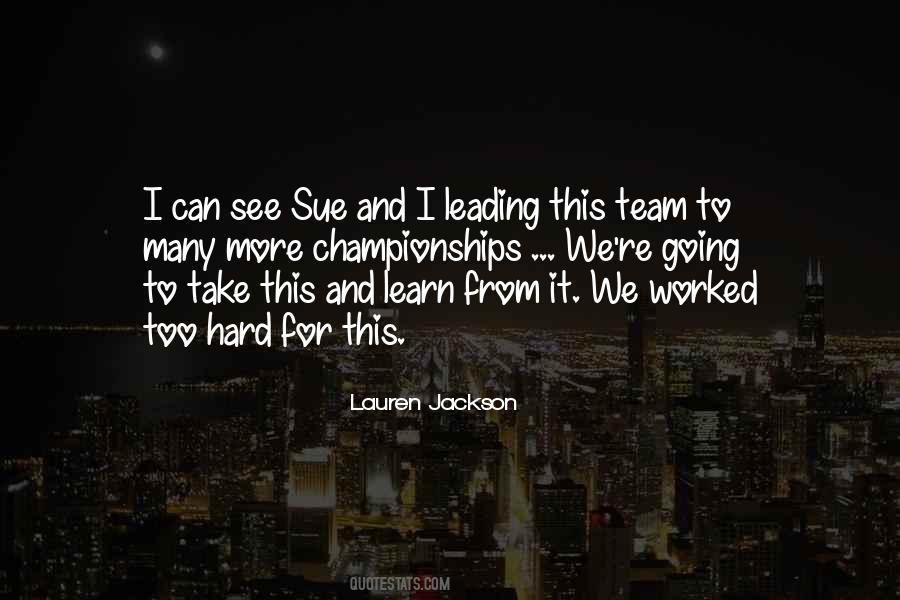 Quotes About Basketball Team #45525